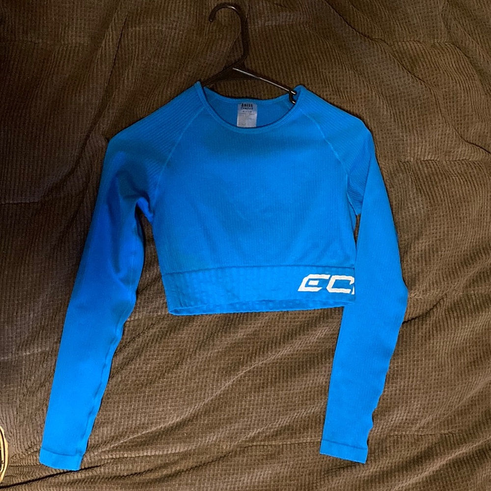 Echt Arise Comfort Blue Long sleeve shirt and Leggings, Used/New, only worn once